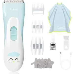 Baby Hair Clippers Ceramic Blade Electric Kids Hair Trimmer