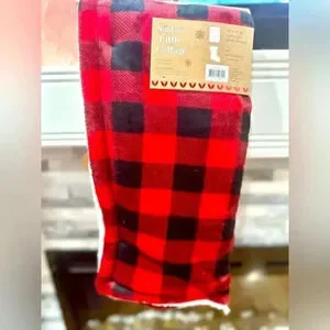 Baby’s First Christmas Stocking And Throw Blanket