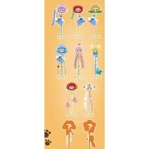 Baby Three Cat Teasing Stick Plush Series