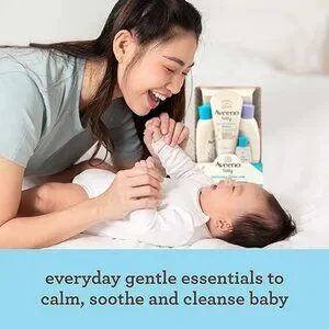 Baby Welcome Little One Gift Basket Baby Skincare Set With Nourishing Body Wash