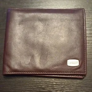 Bally Vintage Dark Brown Leather Wallet (EUC)