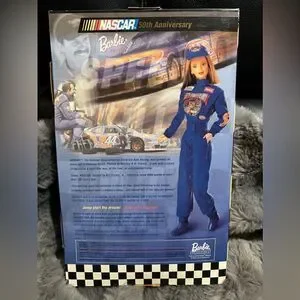 Barbie 50th Anniversary NASCAR NIB