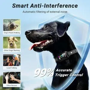 Bark Collar Dog Bark Collar For Large Medium Small Dogs Smart No Bark Collar