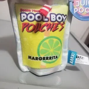 Barkbox Pool Boy Pouches Margrrita S Dog Toy crazy Crinkle squeaker