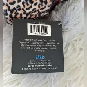 Barkbox Real Housepets "Catty Van de Claw"