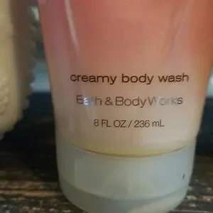 Bath And Body Works Pink Chiffon Cream Body Wash