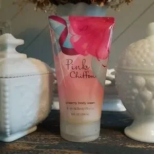 Bath and Body Works Pink Chiffon Cream Body Wash