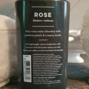 Bath And Body Works Rose Body Lotion