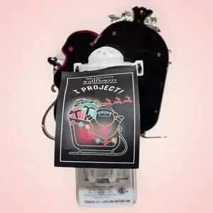 Bath & Body Works SANTA'S SLEIGH PROJECTOR Wallflower Plug NIGHTLIGHT Light Up