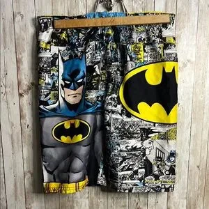 Batman Graphic Swim Trunks
