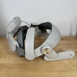 Battery Pack Headband For Meta Quest 3 White-Single Battery