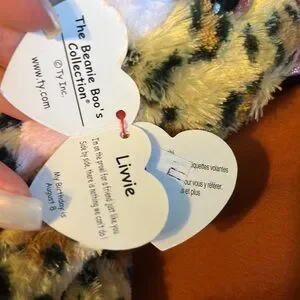 Beanie Boos Livvie Leopard