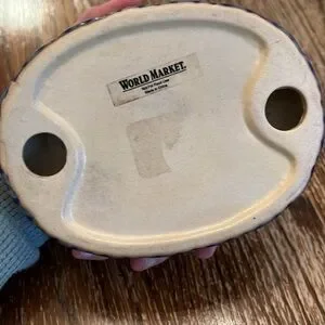 BEAUTIFUL BOHO WORLD MARKET SOAP DISH TRAY