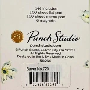 Beautiful Butterfly And Flower Stationary Set NIB