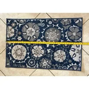Beautiful Madison Navy Area Rug 2’ X 3’