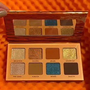 Beauty For Real Golden Hour Mango Butter Eyeshadow Palette