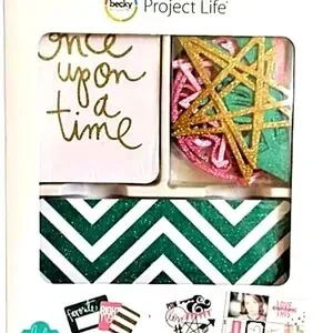 Becky Higgins Glitter Value Kit Project Life Heidi Swapp American Crafts 74 pcs