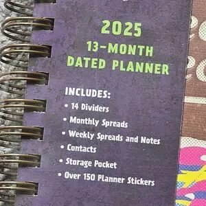 Beetlejuice 2025 Planner NEW Creative