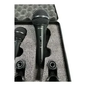 Behringer Ultracoustic XM1800S Microphone Set Of 2 With Case & Mic Clip Adapters