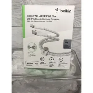 Belkin BoostCharge Pro Flex USB-C / Lightning Fast Charge 10'‎ Connector Cable