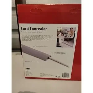Belkin Cord Concealer - 6' (1.8m) - Protects Up To 3/4" Wide Cables - Grey