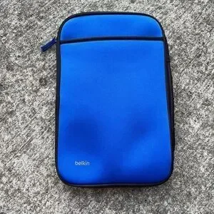 Belkin Laptop MacBook Bag Tablet iPad Carry Case Blue Black One Size