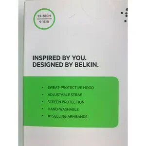 Belkin Sport Fit Armband For IPhone 6 6s With Adjustable Strap New In Box