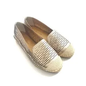Bella Vita Metallic Gold Espadrilles