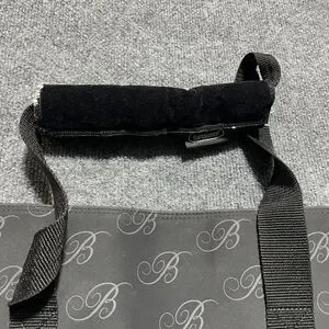 Bellagio Tote Bag Black Monogram B Pattern Samsonite Handle Travel Shopper Large