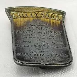 Belt Buckle Cutty Sark Blended Scots Scotland Whisky Berry Bros & Rudd Ltd