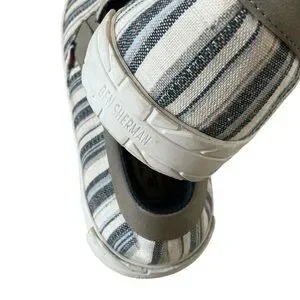 Ben Sherman Shoes Men’s Size 12 Bradford Multi Striped Slip On Loafers Shoes