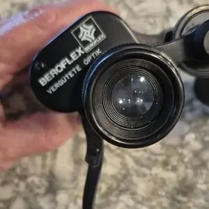Beroflex Vergutete Optik 8x30 Black Binoculars