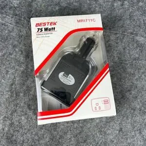 BESTEK 75W Power Inverter DC 12V to 110V AC Car Inverter Power Converter