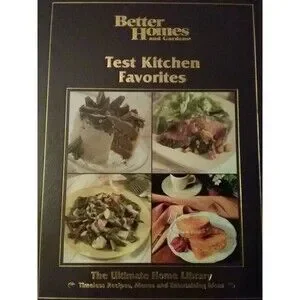 Better Homes & Gardens Test Kitchen Favorites Cookbook Ultimate Library Vtg