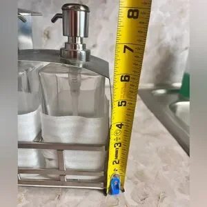 BH&G Soap And Lotion Dispenser And Caddy