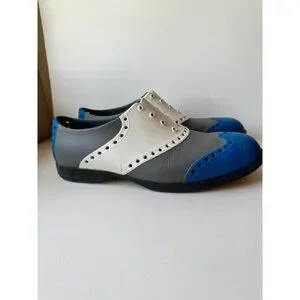 Biion Golf Shoes Spikeless Preppy Wingtips Rubber Washable 11