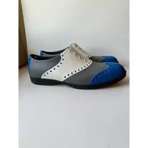 Biion Golf Shoes Spikeless Preppy Wingtips Rubber Washable 11