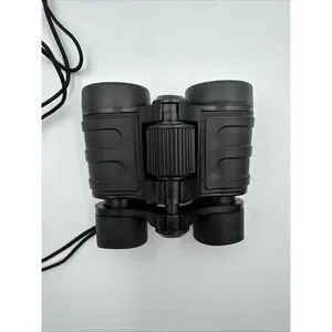 Binoculars 4X30 Compact Black Neck Strap And Carry Case