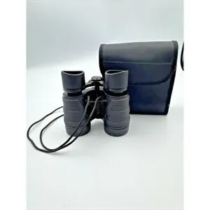 Binoculars 4X30 Compact Black Neck Strap And Carry Case