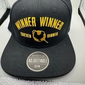 Bioworld Black Cap with Bold Design