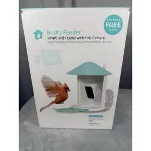 Birdfy Smart Bird Feeder FHD Camera Wireless AI Backyard Bird Watching New Seale