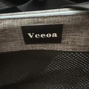 Black And Gray Cat Carrier