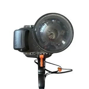 Black and Orange Underwater Camera Housing
