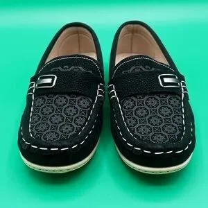 Black And White Loafers