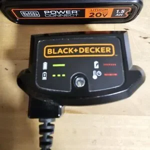 Black + Decker LBXR20 2.0AH Genuine OEM 20v Max Lithium 2 Batteries & Charger