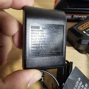 Black + Decker LBXR20 2.0AH Genuine OEM 20v Max Lithium 2 Batteries & Charger