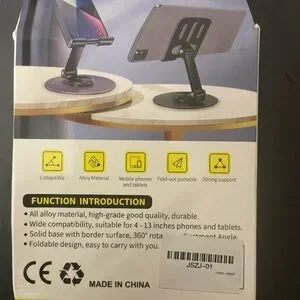 Black Desktop Bracket For Devices