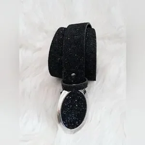 Black Glittery Belt Black Glittery Belt