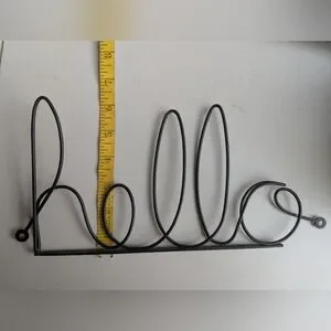 Black Metal Wall Art Decor