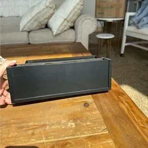 Black Rectangular Wall Shelves
